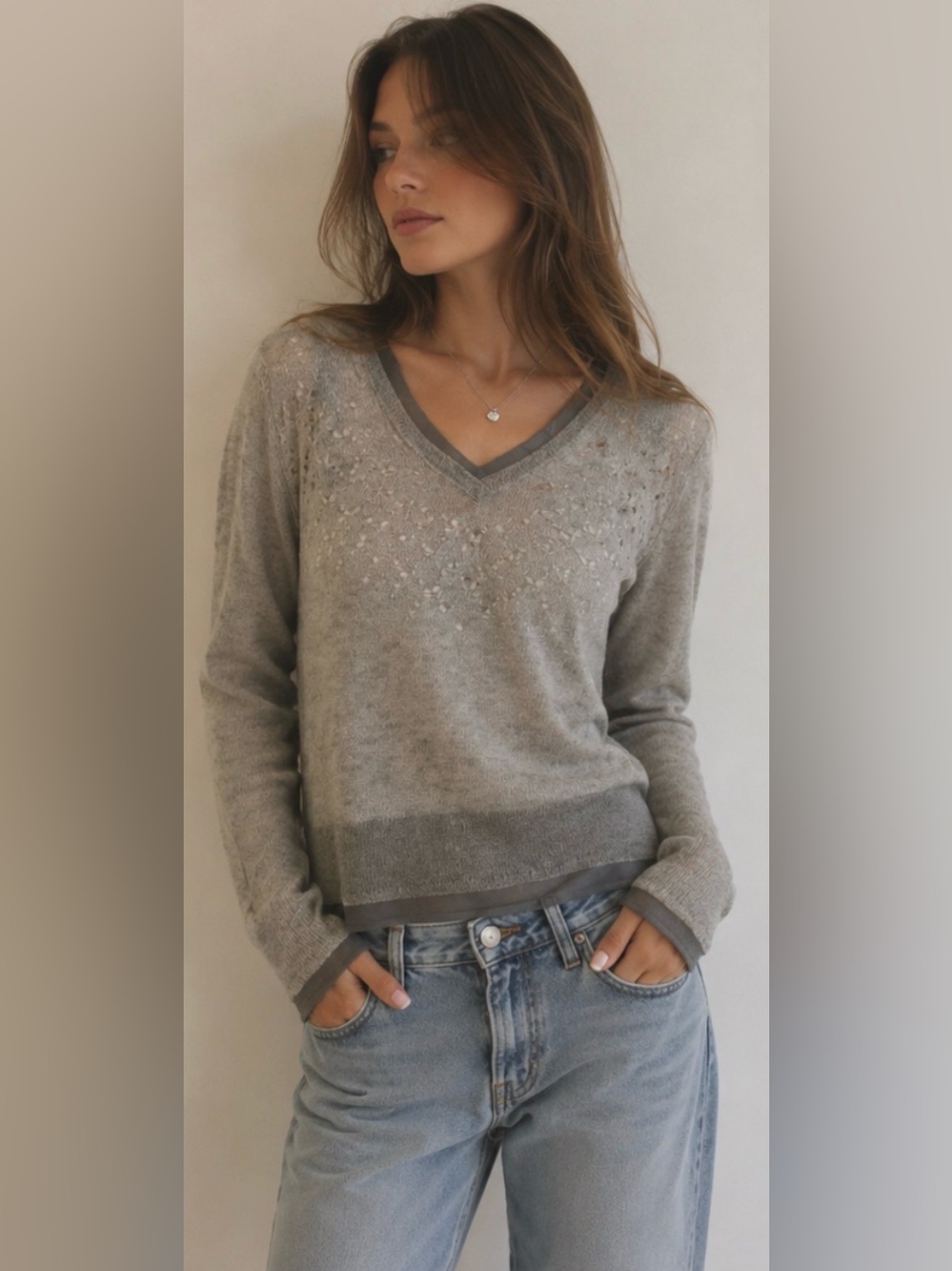Anthropologie knitted & knotted Sweater